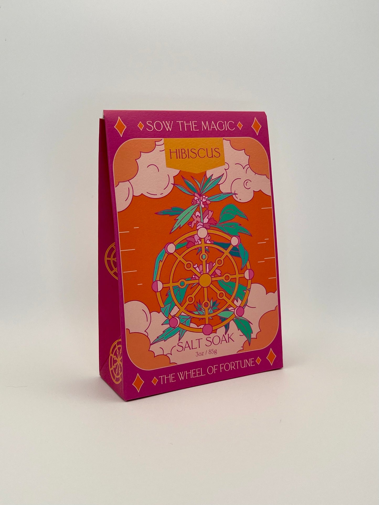 The Wheel of Fortune Salt Soak in Hibiscus