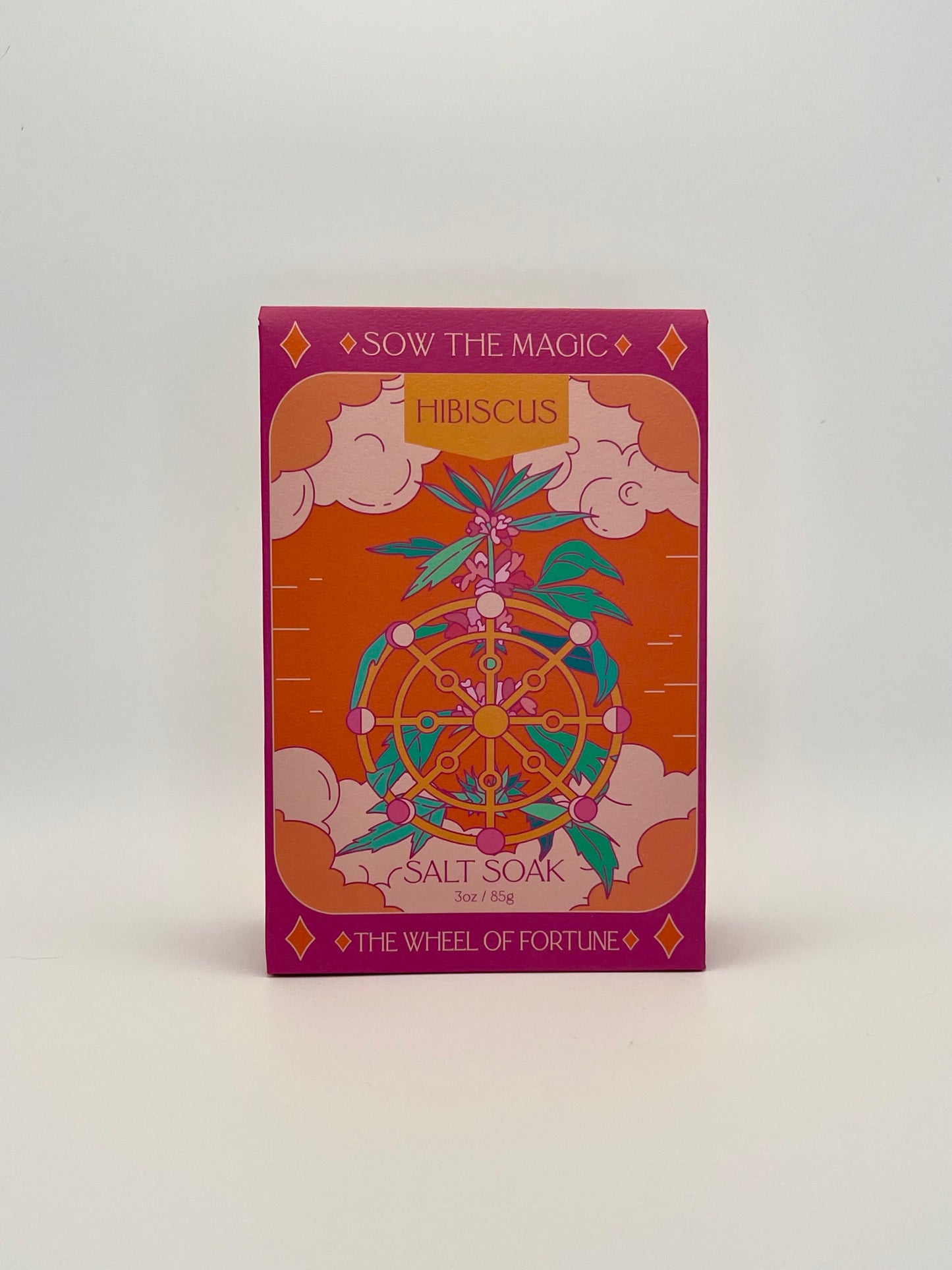 The Wheel of Fortune Salt Soak in Hibiscus