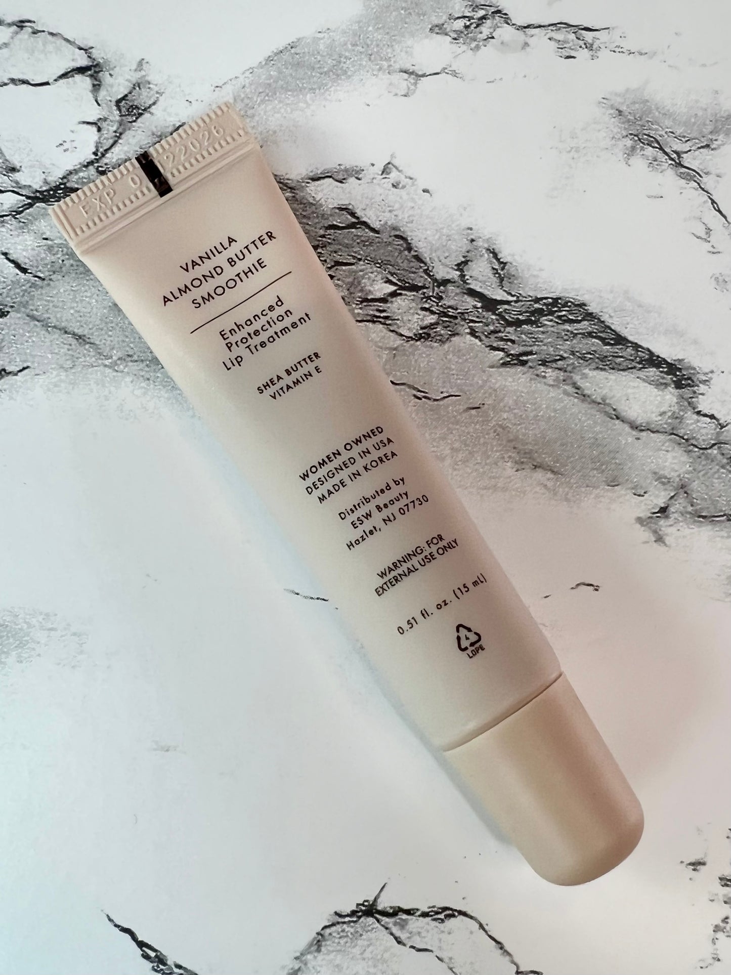 Vanilla Almond Butter Smoothie Protection Lip Treatment