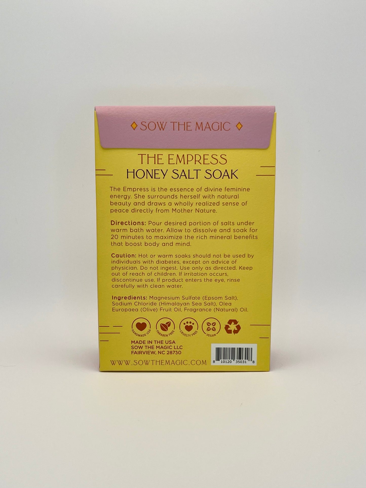 The Empress Salt Soak in Honey