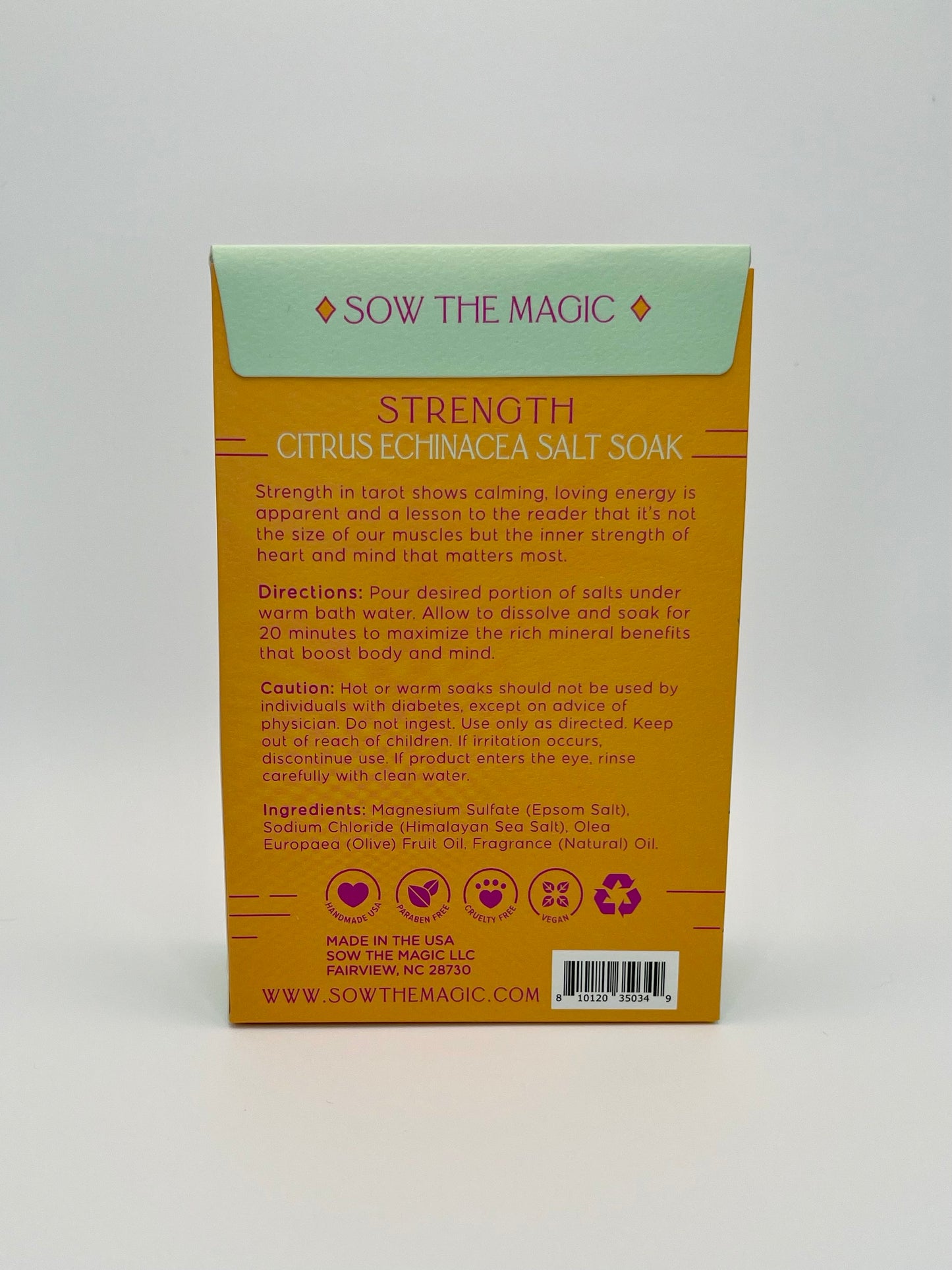 Strength Salt Soak in Citrus Echinacea