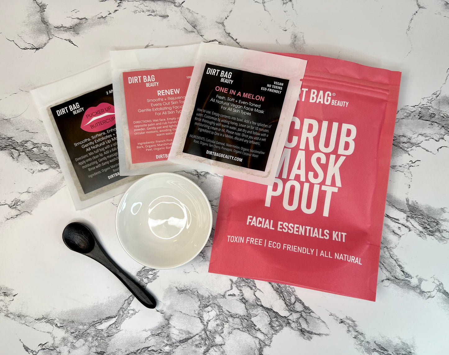 Scrub Mask Pout Facial Kit