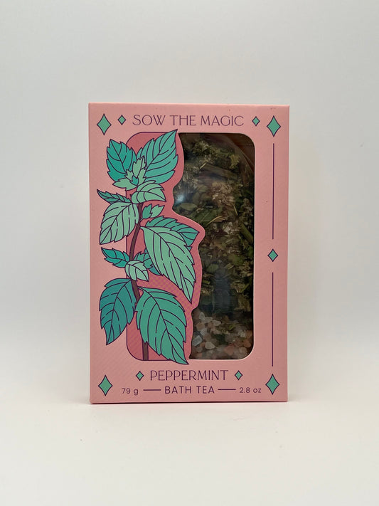 Peppermint Botanical Bath Tea