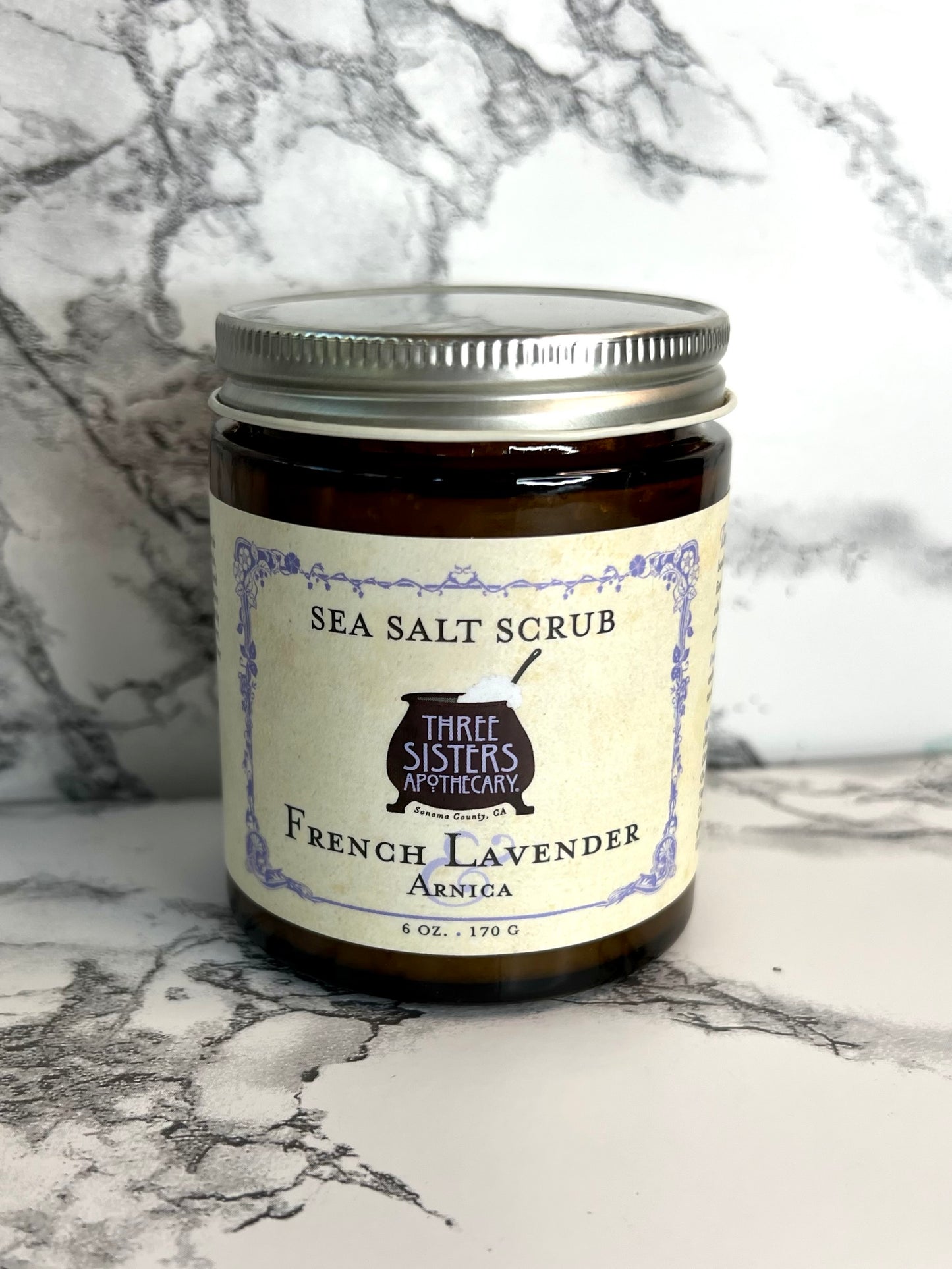 French Lavender Sea Salt Scrub