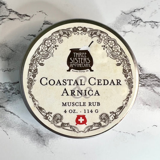 Coastal Cedar Muscle Relief Rub