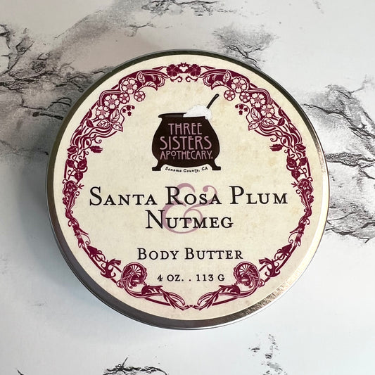 Santa Rosa Plum and Nutmeg Body Butter