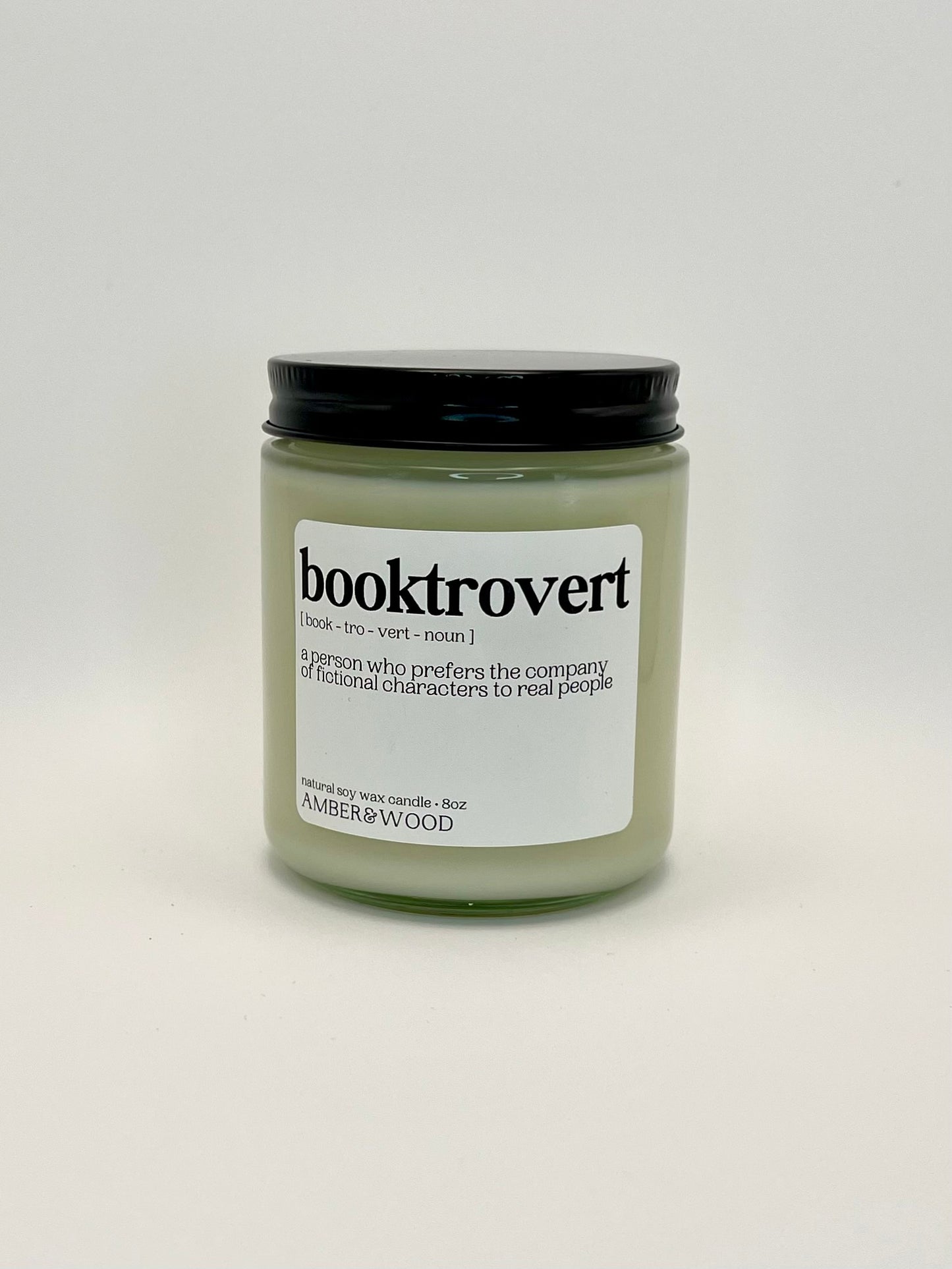 Booktrovert Candle