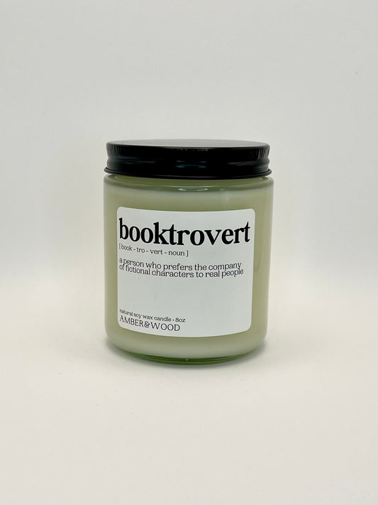 Booktrovert Candle