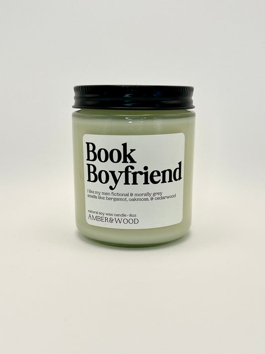 Book Boyfriend Candle