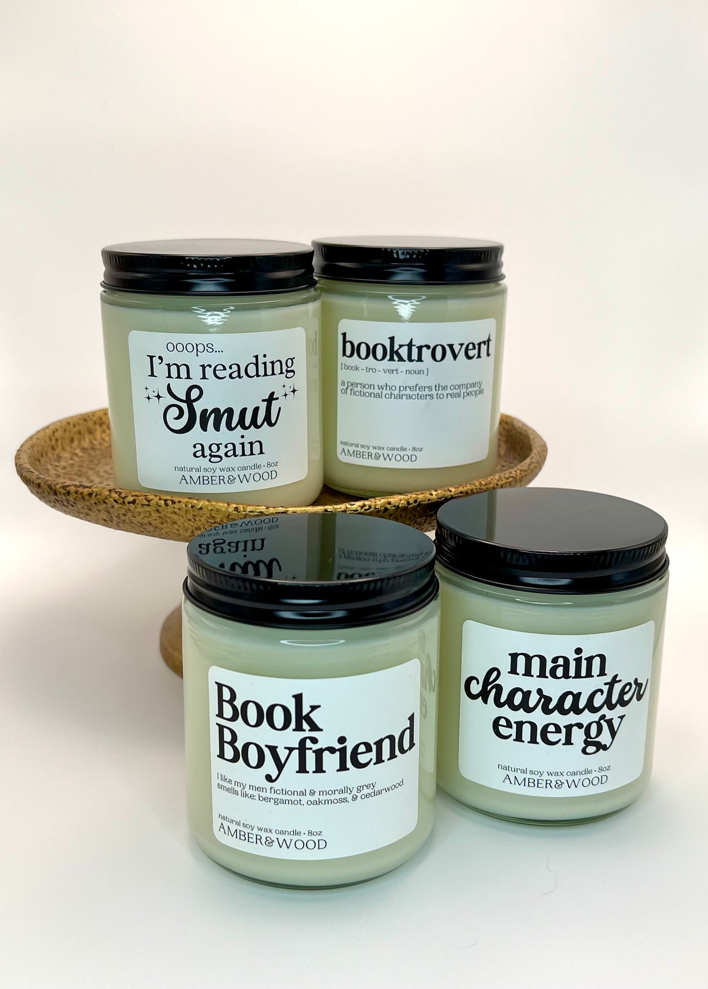 Book Boyfriend Candle