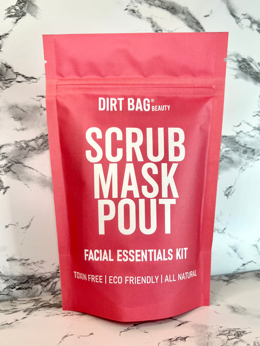 Scrub Mask Pout Facial Kit